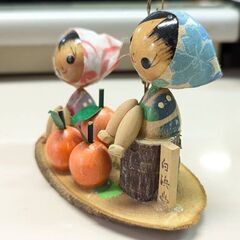 ☆日本のお土産　こけし　白浜　工芸品　中古品　の画像