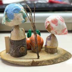 ☆日本のお土産　こけし　白浜　工芸品　中古品　の画像