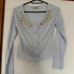 2枚セットカーディガンの画像