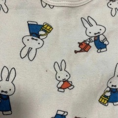 ミッフィー　ロンパース　ボディスーツ　70の画像