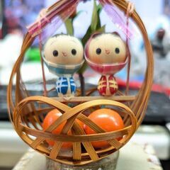 ☆日本のお土産　こけし　那智山　工芸品　中古品　の画像