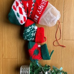クリスマス　ブーツ、ツリーセット　　の画像