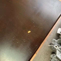 オカムラ　木製ローテーブルの画像