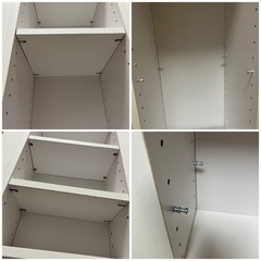 【お譲り先決定しました】キャスターで動く4面本棚の画像