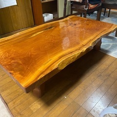 一枚板ローテーブル　　座卓　　の画像