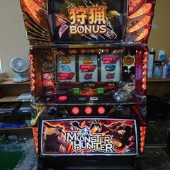 愛品倶楽部柏店】ロデオ モンスターハンター 5号機 ART スロット実機