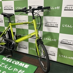 【No.146】整備済/ほぼ未使用‼︎バッテリー新品の電動アシスト/パナソニック/リトルビー/グリーンの画像