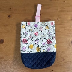 上履き入れ　新品　おばあちゃんの手作り♡