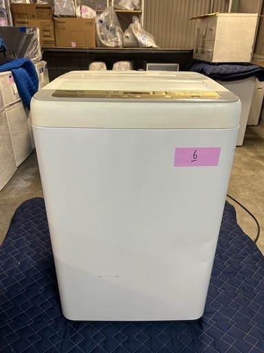 洗濯機5kg⭐︎パナソニック⭐︎クリーニング済み2200円（C）【６】