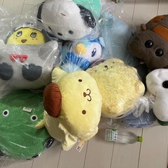 各種ぬいぐるみの画像