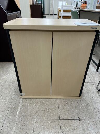 ★ジモティ割あり★ NISSO フリーラック クリーム H70×D34×W70 クリーニング済み TJ9380