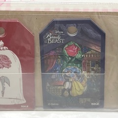 美女と野獣　メッセージタグ　10枚入り