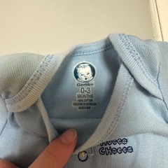 onesies 0〜3months 訳ありの画像