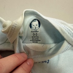 onesies 0〜3months 訳ありの画像