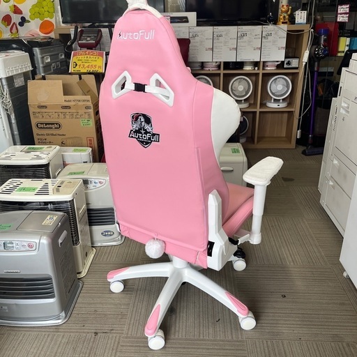 【お買い得‼️】定価44,500円♪ AutoFull(オートフル) ゲーミングチェア ピンク 