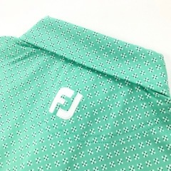 FOOT JOY フットジョイ 長袖ポロシャツ 総柄の画像