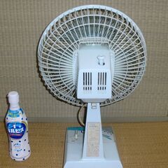 レトロ 扇風機 HITACHI D-25TS 動作確認済み 　インテリアに　お手軽サイズ50ｃｍ弱　の画像