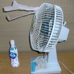 レトロ 扇風機 HITACHI D-25TS 動作確認済み 　インテリアに　お手軽サイズ50ｃｍ弱　の画像