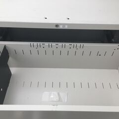 K【中古】書庫（本棚）ローキャビネット オカムラ/okamura（4A75ZC Z13 ）カギ付きの画像
