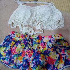 花柄ビキニ
