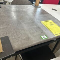 ジモティ来店特価!!　　2人ダイニングセット　マナベ　グレー　　...