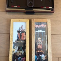 写真立て　２つ　額縁　フォトスタンド　の画像