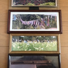 写真立て　２つ　額縁　フォトスタンド　の画像