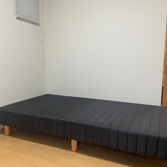 脚付シングルベッド②