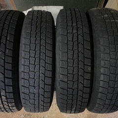 スズキ スチールホイール 13インチ 4J ET約+45 PCD100 4穴/ダンロップW M02 145/80R13 2021年製4本セット
の画像