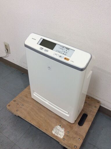 (11/2受渡済)JT9703【IRISOHYAMA/アイリスオーヤマ 17畳用空気清浄機】美品 2020年製 MASP-AC100-W 空気清浄機 ファン式