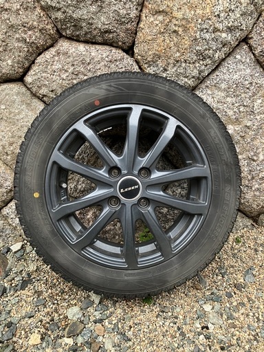 アルミホイール付きスタッドレスタイヤ4本セット