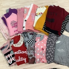 中古　女児服140cm大量の画像