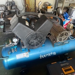 配達・設置可能🉑レシプロコンプレッサー アネスト岩田 CS-265Pの画像