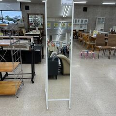 ★ジモティ割あり★  姿見 白 H163.5×D30.5×W41...