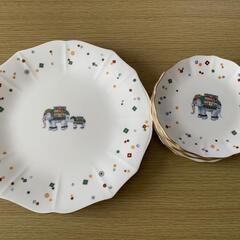 【値引】【未使用】BONECHINA ケーキ皿セット