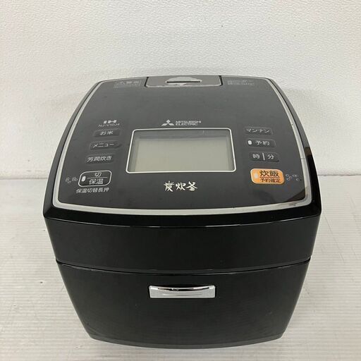 【MITSUBISHI】 三菱電機 IHジャー炊飯器 5.5合 NJ-V10J4-K 2015年製 J0493