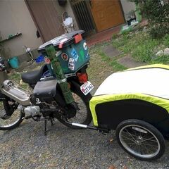 【最終値下げ】すぐに取りに来れる方！！【早い者勝ち！】WIKE製バイク（自転車）トレーラー