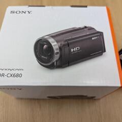 【ほぼ新品】SONY HDR-CX680 2024/10/19購入 領収書など完備