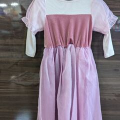 ラプンツェル　ドレスワンピース ハロウィン　110の画像