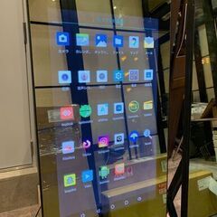 【展示品値下げ】デジタル看板　デジタルサイネージ　タッチパネルで操作簡単☆ アンドロイドOS搭載の画像