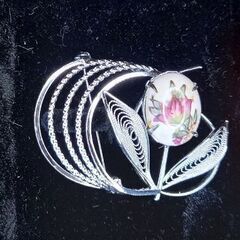 168 ブローチ（花柄）