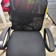 ジモティ来店特価!!　OAチェア　ブラック　　J-10240