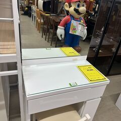 ジモティ来店特価!!　ドレッサー　ホワイト　　J-10242