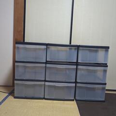 一旦終了します🌙3段衣装ケースの画像