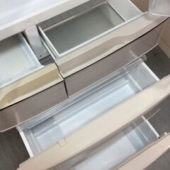 （10/28受渡済）JT9710【Panasonic/パナソニック 6ドア冷蔵庫】激安品 2013年製 NR-FTM477S-N 家電 キッチン 冷蔵冷凍庫 フレンチドア 自動製氷 470L