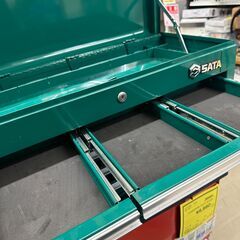 ジモティ来店特価!!　ツールボックス　SATA　EA683ZD-2　グリーン　　J-10246の画像