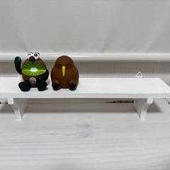 【飾り用❣️】ベンチと壁棚のまとめ売りの画像