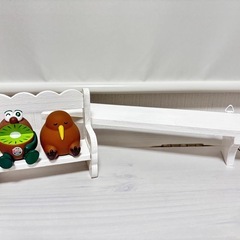 【飾り用❣️】ベンチと壁棚のまとめ売り