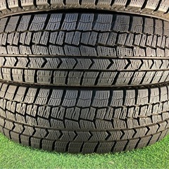 引取限定【9.9分山】 2019年 165/70R14 ダンロップ WINTERMAXX 02★4本セット タイヤまにあの画像