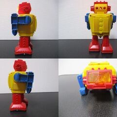 G∝103 玩具 スカイロボ 堀川玩具製？ 日本製 検：ロボット・当時物・昭和レトロ・ホリカワ・ブリキ・入手困難・希少・レアの画像
